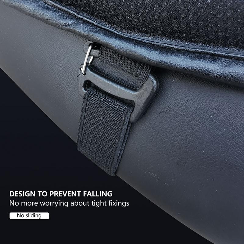 Vzduchový polštář na sedlo motocyklu, tlumení nárazů, sedlo motocyklu, 3D gelová podložka, chladná pro letní motocyklové příslušenství a díly