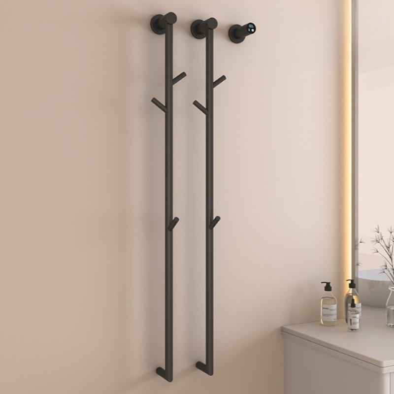 Bathroom Electric Heated Towel Rail Concealed Towel Rack Stainless Steel Wall Mounted Towels Warmers Aesthetic Towels Dryer