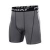 Men's Quick-Dry High-Elastic Basketball Running Shorts 6014: Sweat-Wicking, Tight-Fit Base Layer for Training