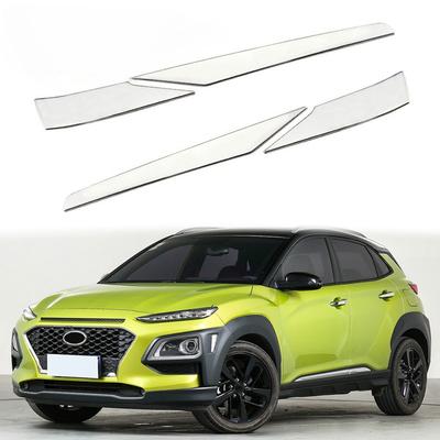 4 Stück Auto-Rückspiegel-Zierleisten Abdeckung für Hyundai Encino Kauai Kona 2017-2020 SUV Auto-Styling Zubehör