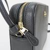 Used COACH Shoulder Bag Pochette 87734 Leather Black Mini