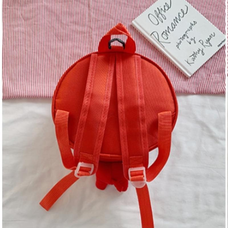 Cute Cartoon Pig Children's Backpack Stylish PVC Eggshell Kindergarten Schoolbags for Boys and Girls Preschool Student Book Bag