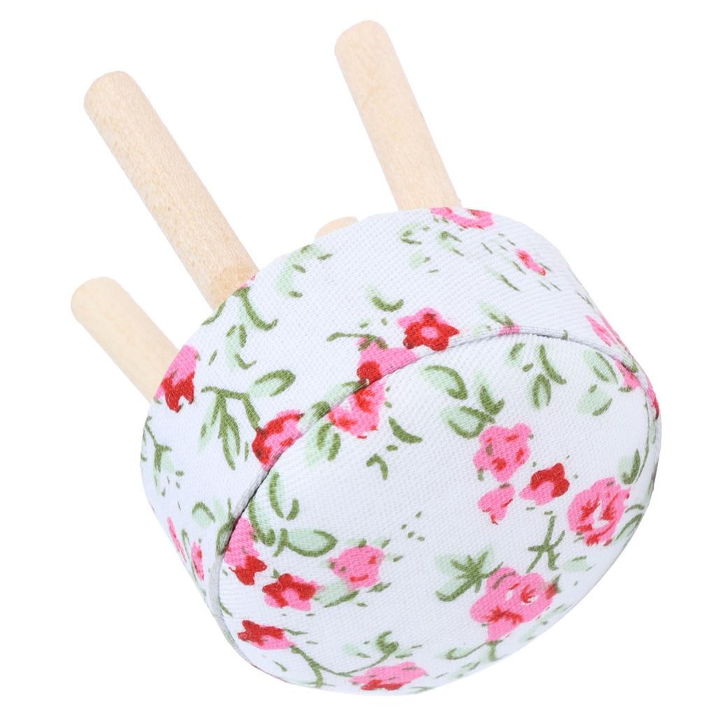 1:12 Dollhouse Wooden Bar Stool Miniature Simulated Furniture Decoration Accessories