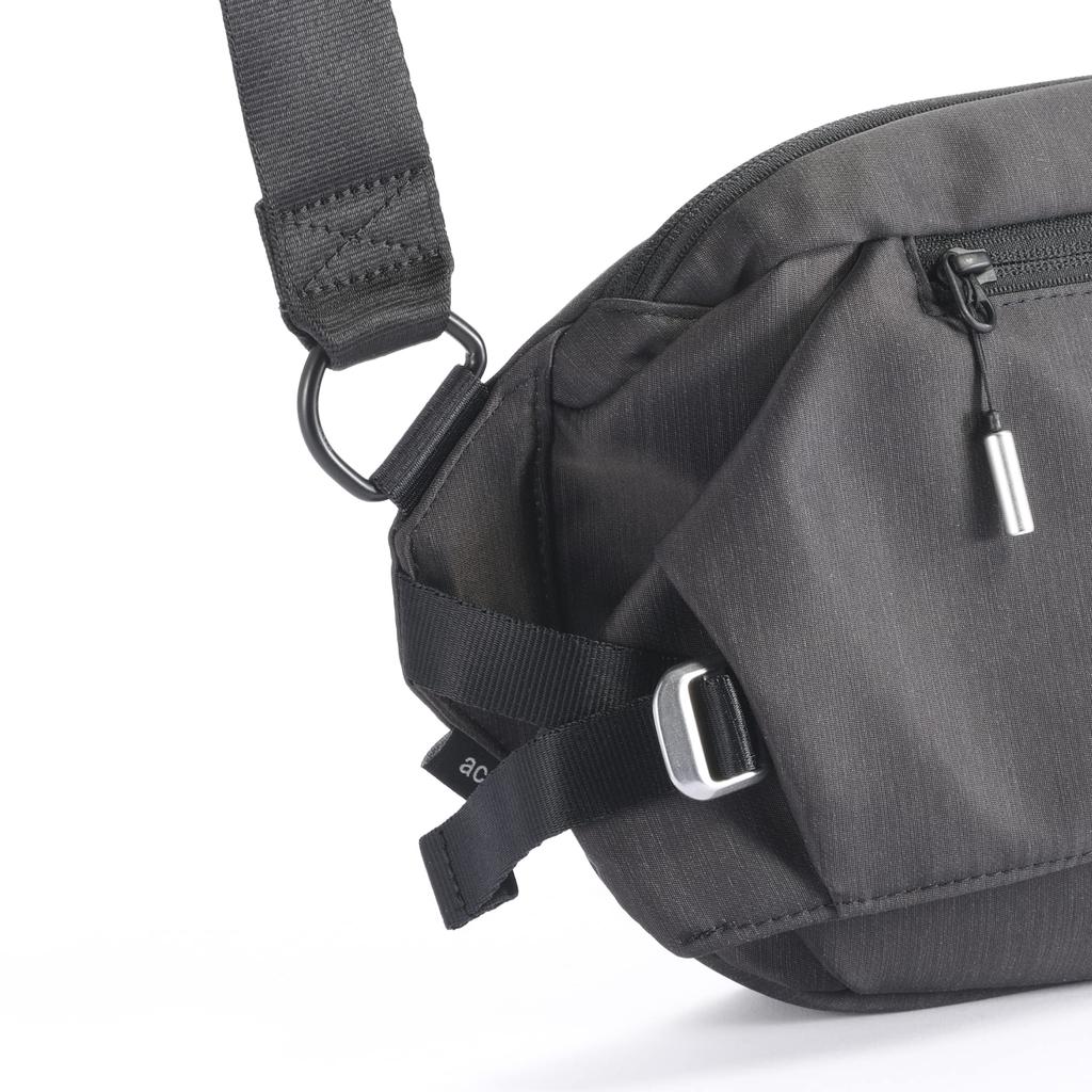 Ace Gene Erweiterbare Sling Bag, B5-kompatibel, 10,1-Zoll-Tablet-Aufbewahrung, "CROSSLING-HCrossling Heather," Wasserabweisend, Nein. 68027