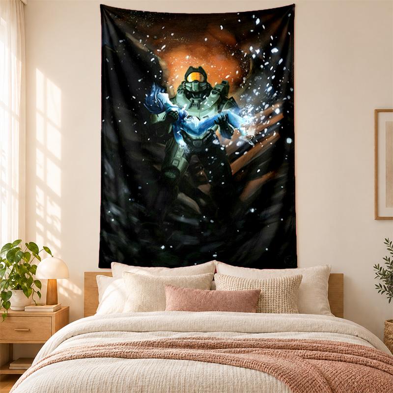 Cortana Tapestry highquality for decorating living room bedroom dorm walls ideal as bedroom wallart orholiday gift