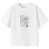 Balabala Girls' Short Sleeve Cartoon T-Shirt