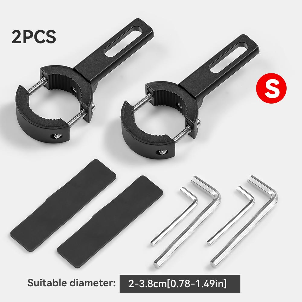 Motorcycle Headlight Spotlight Mount Bracket Light Lamps Holder Adjustable 20mm-60mm Fork Mount Clamp Lamp Holder Clamp Bracket