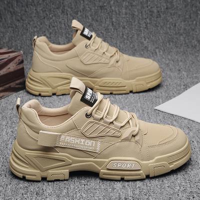 Frühling Herbst 2024 Herren Arbeitsschuhe Design Plateau Freizeitschuhe für Herren Sneakers Abriebfest Bequem Sportschuhe