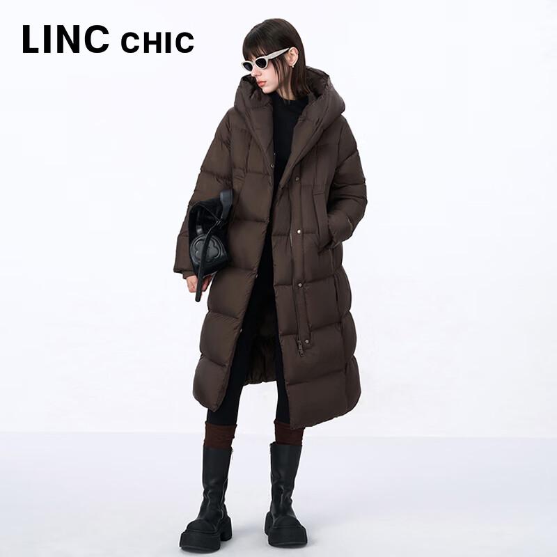 

JINYUJIE Women s Star Style Long Puffer Down Jacket Y24808198 L