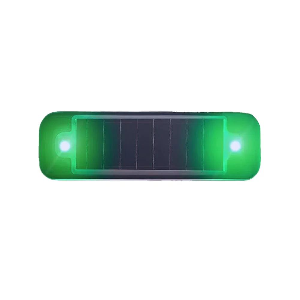 Solar-Powered Car Alarm Security Light With Flashing LED Light Simulated Fake Anti-Theft Signal Warning Lamp