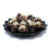 Resin Skull Figurines Set of 40 Mini Skulls Decor for Home and Garden Accent