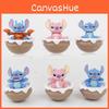 Figure 6pcs Action Model Cartoon Displays Toy Cute Kids Gift Birthday
