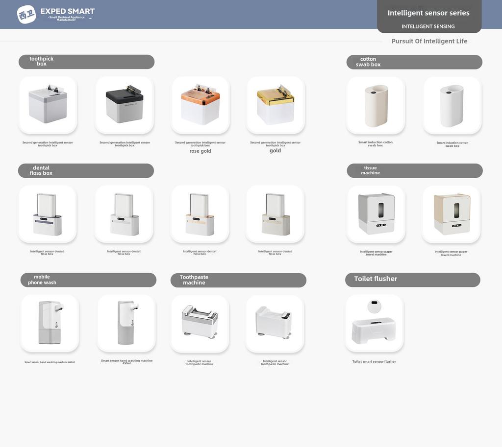 Smart Wall-Mounted Automatic Toilet Paper Dispenser