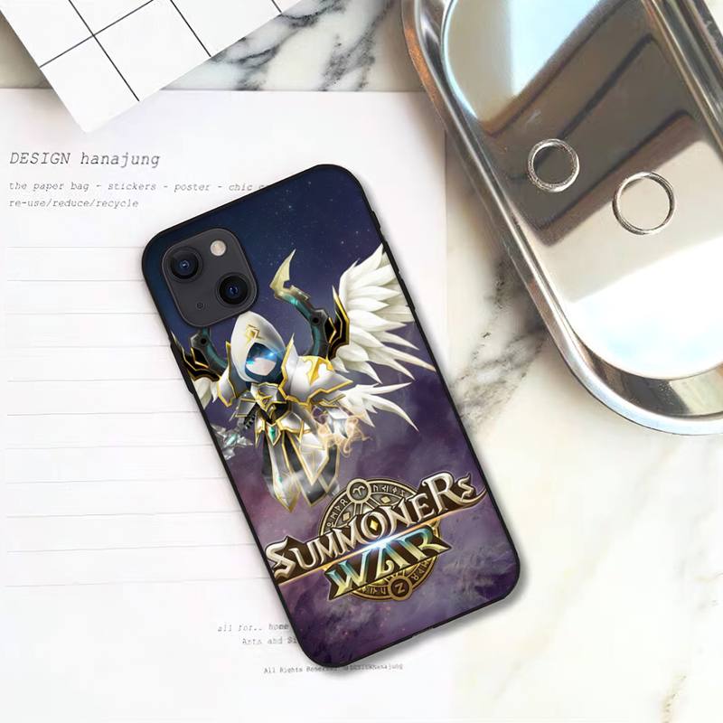 

Чехол для телефона Game Summoners War для iPhone 11 12 Mini 13 14 15 Pro XS Max X Plus SE XR Shell iPhone12PROMAX