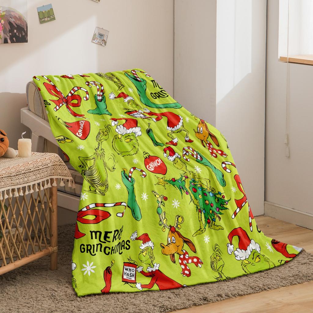 Koc 40*50 cali z nadrukiem cyfrowym Koc na łóżko Mały koc okrywowy Prezent na Dzień Matki Koc polarowy