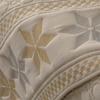 Embroidered Sofa Towel Pillowcase Polyester Cotton Sofas Cushion Anti Slip Wear-resistant Snowflake Patterned Sofa Cover Blanket