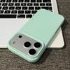 Custodia in Silicone Morbido TPU con Texture Pelle di Litchi per Apple iPhone Air 17 16 15 14 Plus 13 12 11 Pro Max Copertura in Gomma Gel Antiurto