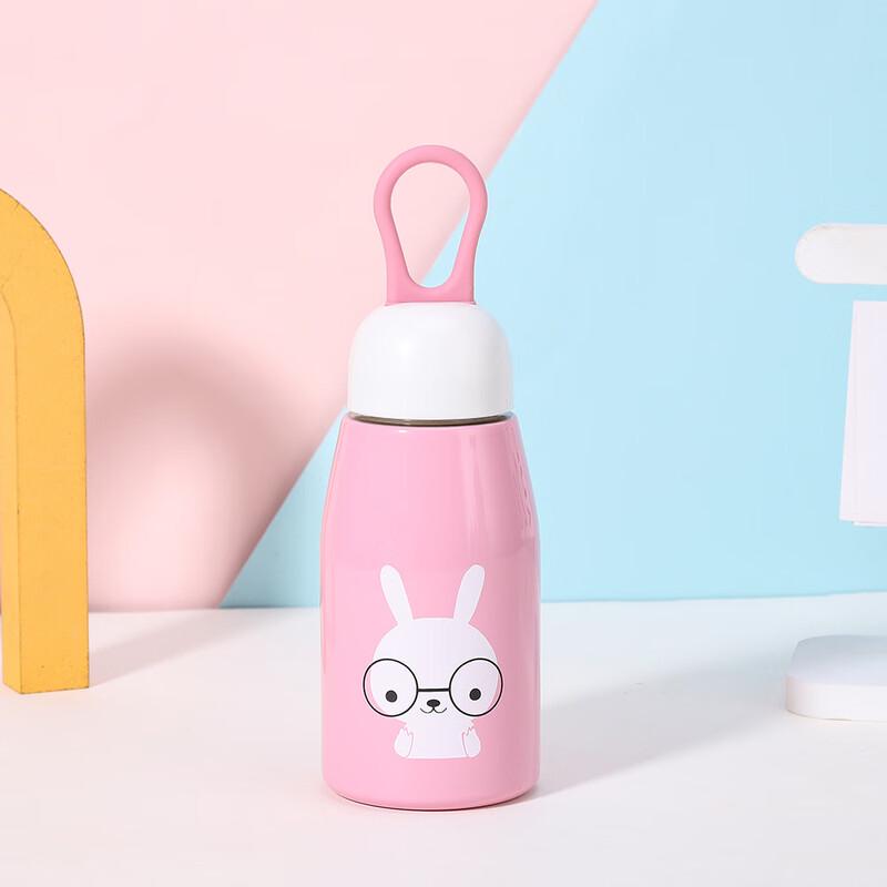 OEING Kids Cartoon Insulated Bottle with Antler Spout