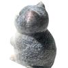 With Flocking Surface Stress Relief Toy Silicone Cat Pinching Toy  Birthday Gift