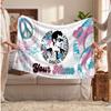 Harry Styles Flannel Blanket, Custom Name Text Personalized Soft Throw Blanket Home Decor Gift