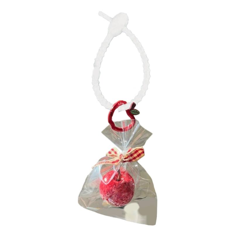 

Creative Dopamine Fruit Charm Keychain Symbolizing Joy And Satisfaction For Fashion Accessory And Practical Daily Use красный