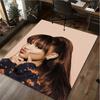 1PC Ariana Grande Carpet Office Decorative Carpet For Living Room Bedroom Door Mat Floor Rug Computer Chair Area Rug