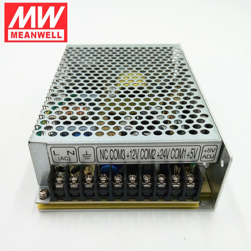 Mingwei IT-60D Switching Power Supply 5V/3A, 12V/1A, 24V/2A - Three Isolated Outputs