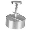 Pressa per Hamburger Patty Maker Acciaio Inossidabile 304 Diametro 10cm Schiacciatore Rotondo per Burger