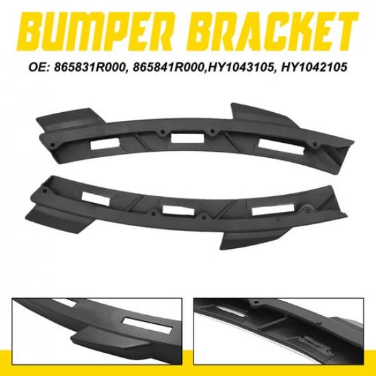 2PCS Front Bumper Support Brackets for 2012-2017 Hyundai Accent Sedan/Hatchback