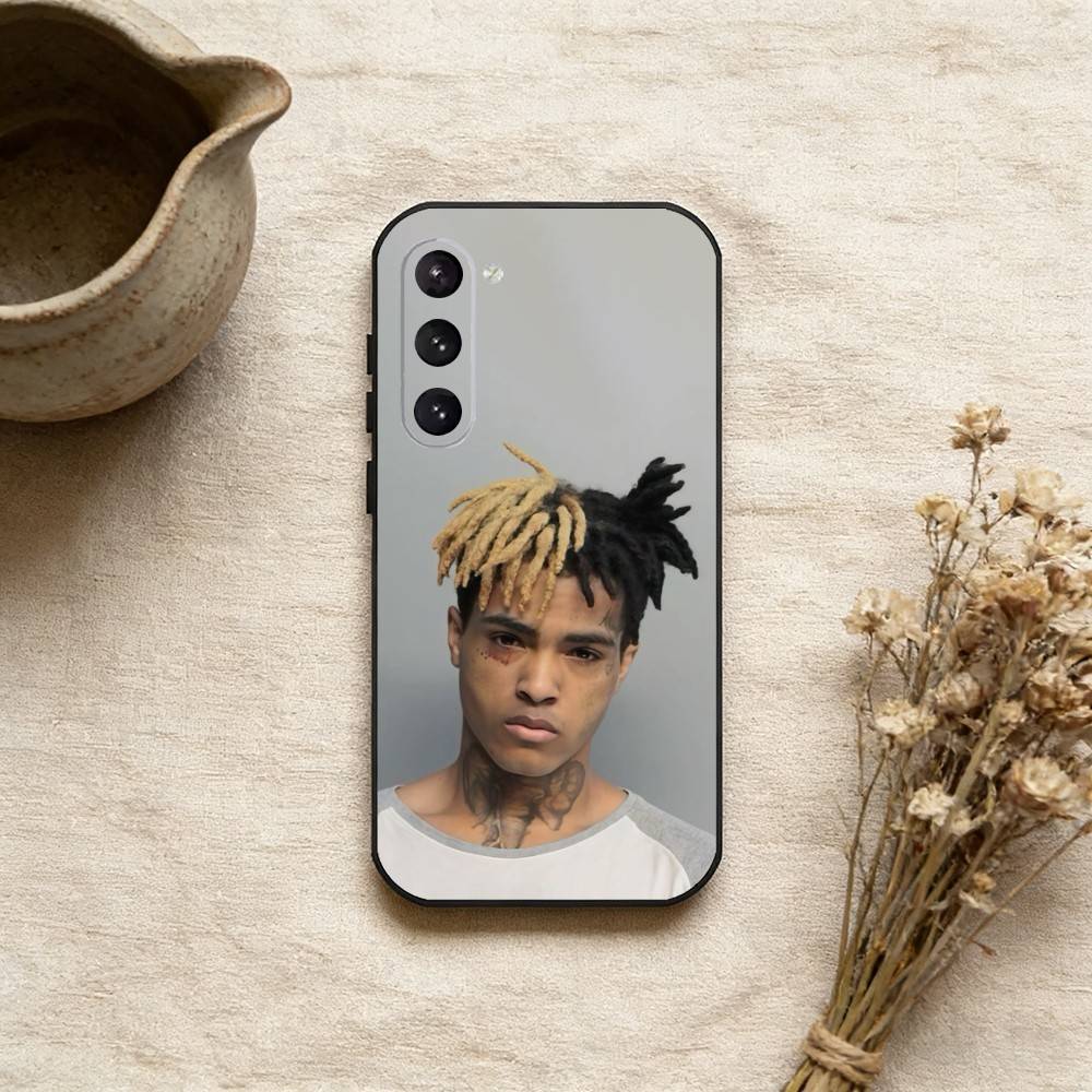 

Чехол для телефона рэпера X-XXXTentacion Для Samsung Galaxy A73,21,22,32,71,53,52,51,80,5G Мягкий черный чехол Samsung a72