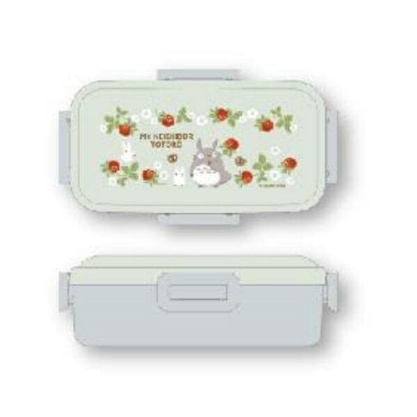 Ghibli Bento 1 Dishwasher and Microwave Soft Bento Made in Studio My Neighbor Raspberry Set Box, Tier, Safe, Box, Japan, 530ml, Antibacterial, Ghibli,