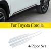 Για Toyota Corolla/Cross Διακοσμητικό Φρυδι Τροποποιημένο Ειδικό Ανοξείδωτο Ατσάλι Αντοχή σε Πρόσκρουση Πόρτας Σώματος Αξεσουάρ Αυτοκινήτων
