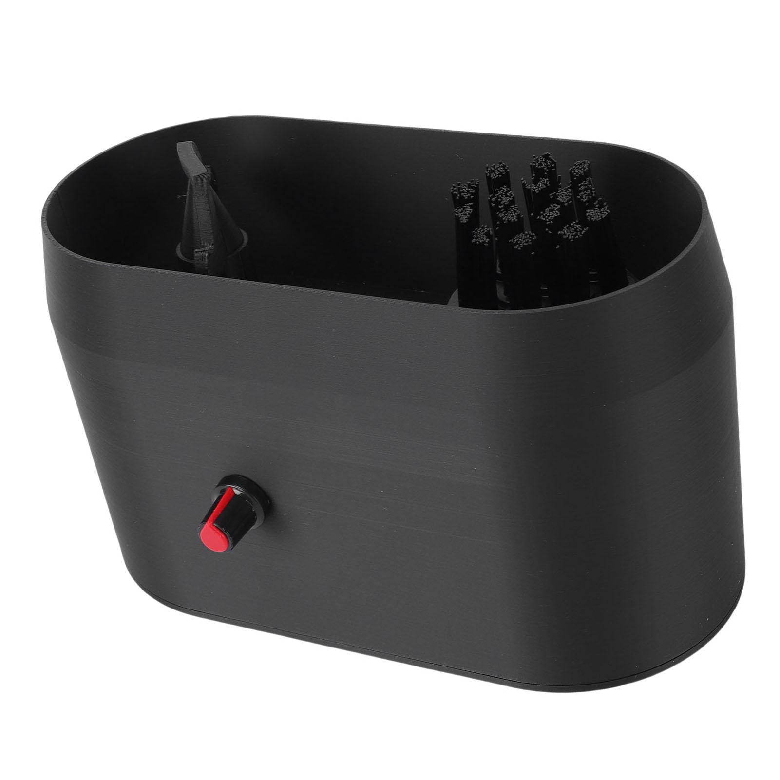 

Coffee Portafilter Cleaning Box Spill Proof Hard Coffee Portafilter Cleaning Brush Tool for Home