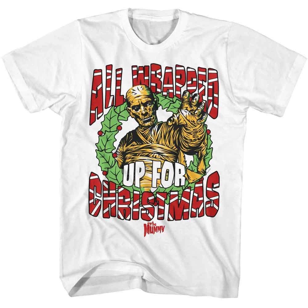 Universal Monsters - Wrapped Up - American Classics - White  Short Sleeve T 140