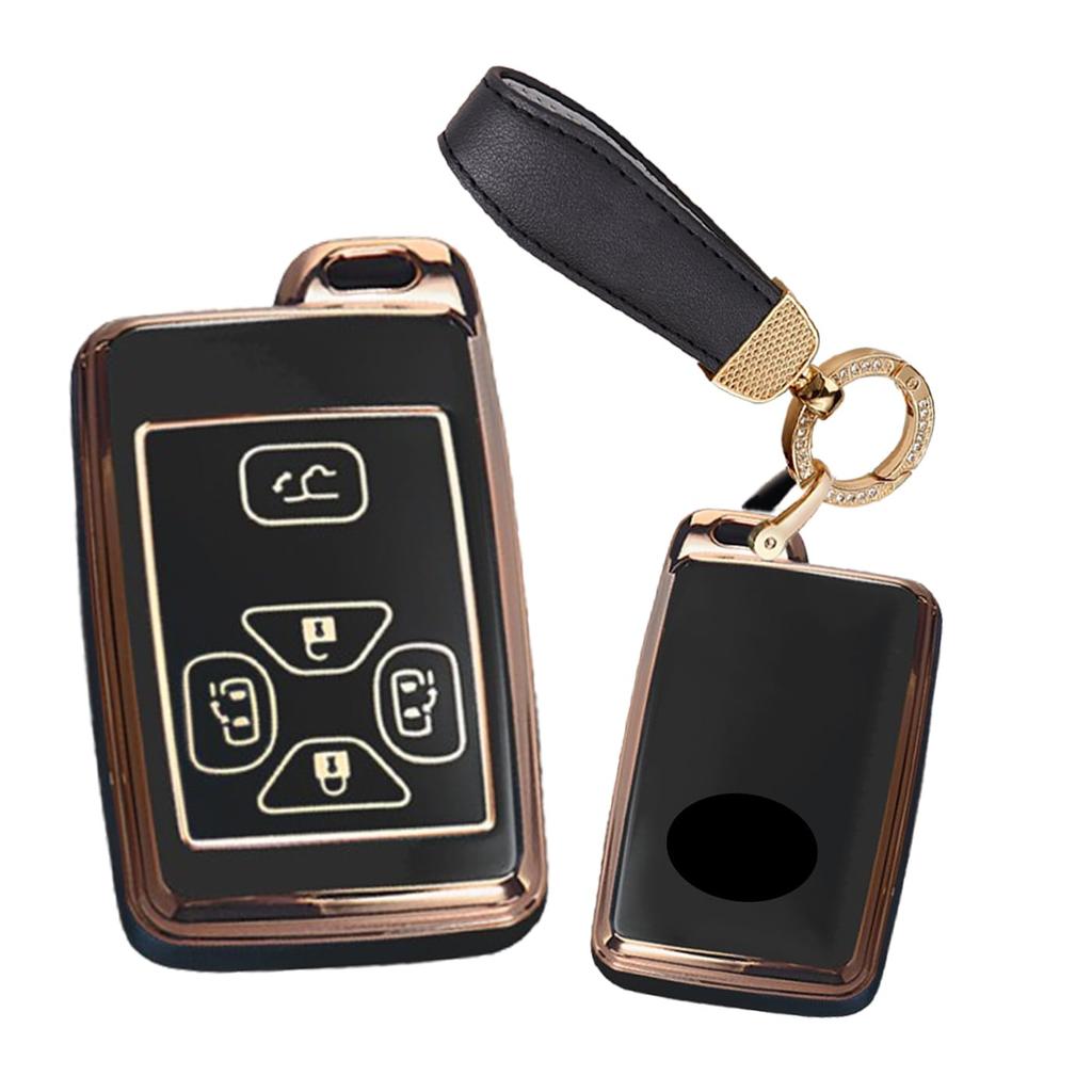 TECART Toyota Dedicated Key Case, Key Cover, Key Holder, Smart Key Case, Compatible with