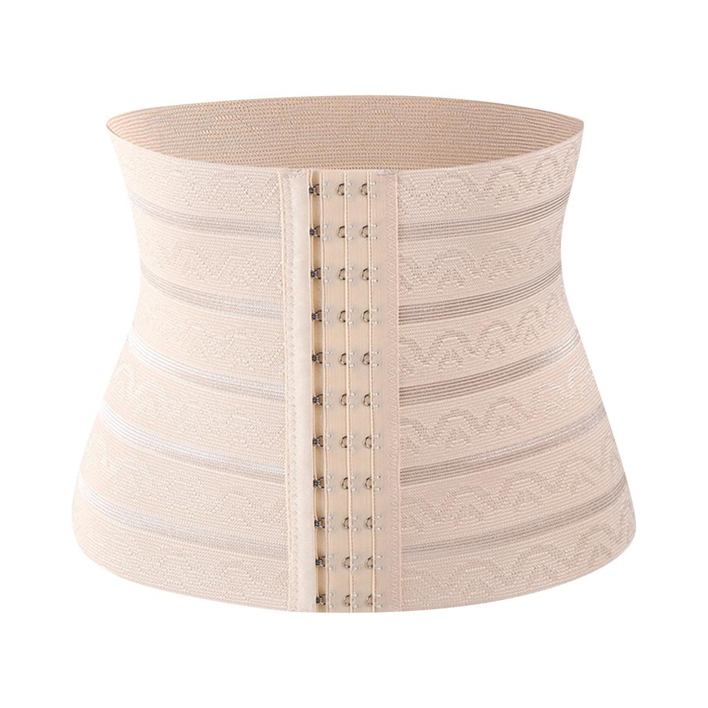 Waist Trainer Corset for Women Adjustable Hook and Eye Closure Slimming Body Shaper Tummy Control Belt Breathable Comfortable Material