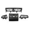 Black Air Conditioning Outlet Panel Grille Air Vent Panel Replacement Suitable for 5 Series F10 F11 F18 Parts