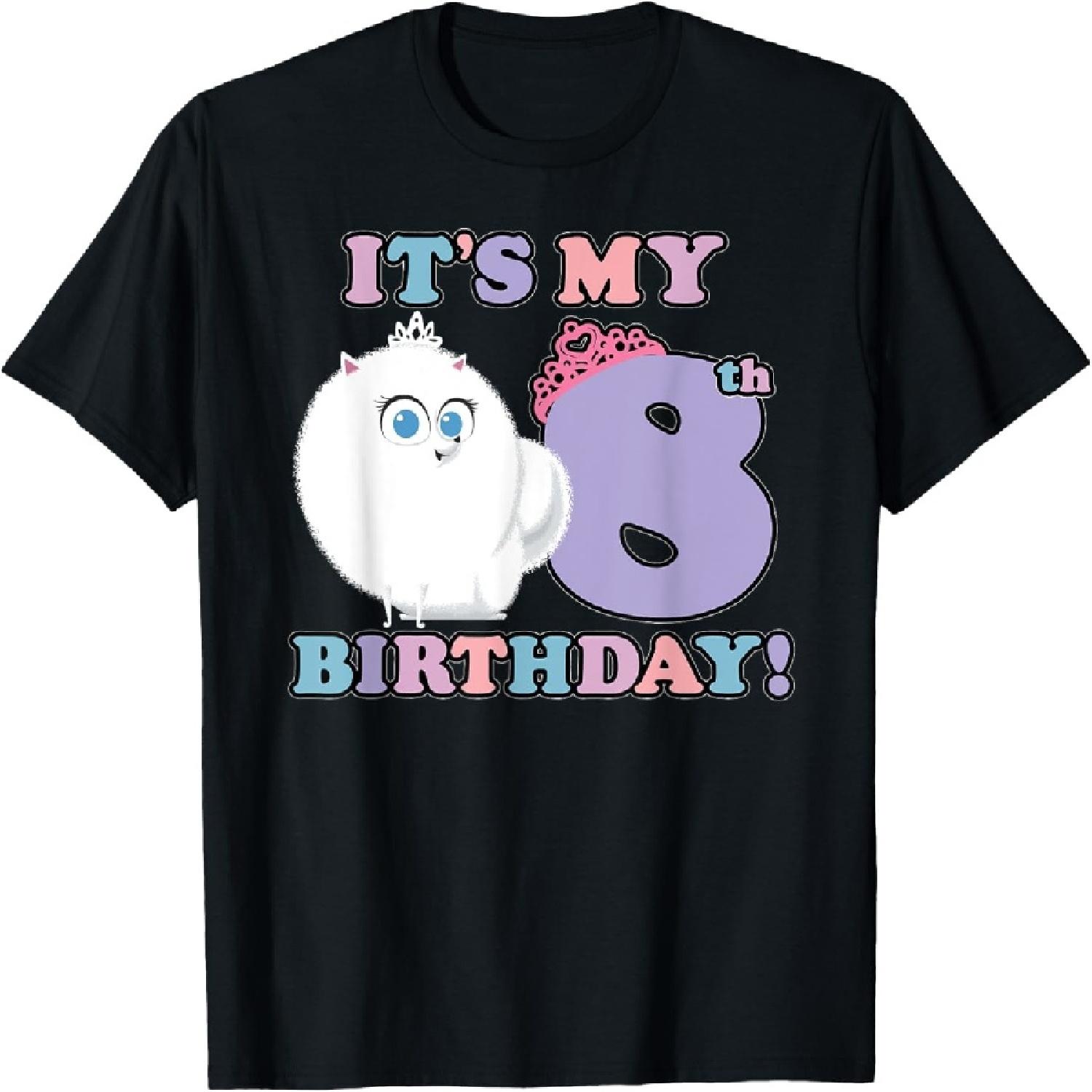 

Pets 2 My 8th Birthday T-Shirt XXXXXL різнокольоровий