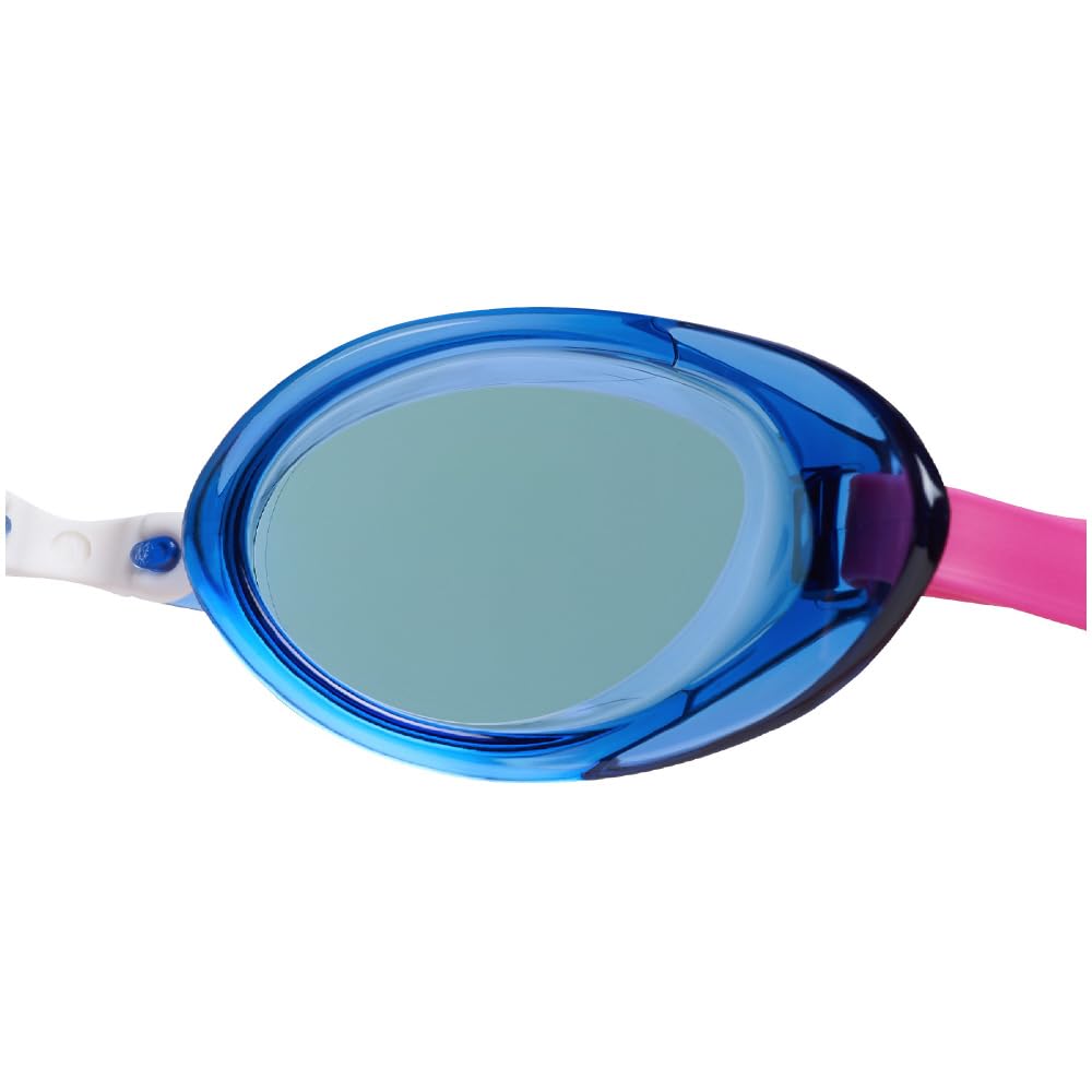 Mizuno Limited Edition Accel Eye Swim Goggles N3JEC581 Navy with Purple Unisex (Non-Cushion Type) Mirror,