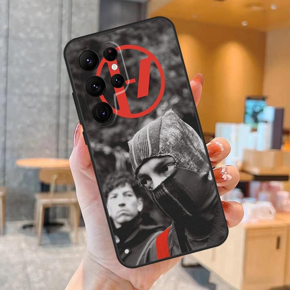 Band Twenty One P-Pilots Phone Case For SamsungS24,S23,S22,S21,Ultra Pro S10,S30Plus,S9,20lite Black Cover