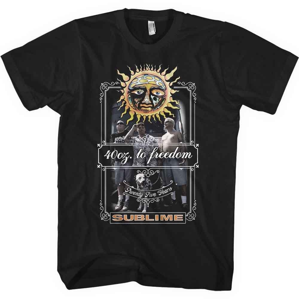

Sublime 25 Years T-Shirt Black New Unisex T-Shirt L