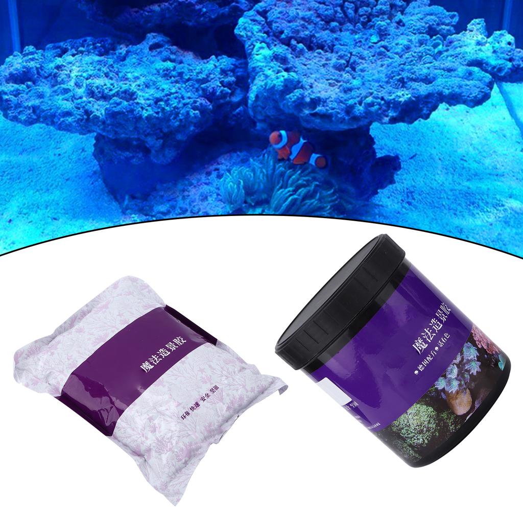 Fish Coral Glue Aquarium Clear Landscaping Adhesive Glue for Aquarium Supplies Decorations