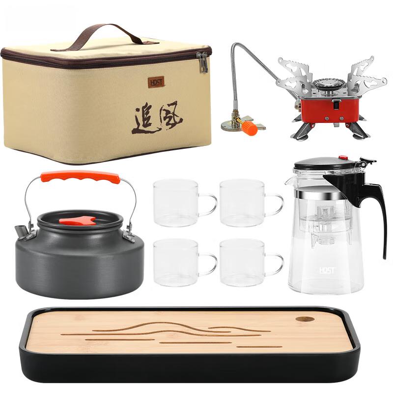 

Huadian Shitong Portable Stainless Steel Camping Tableware Set