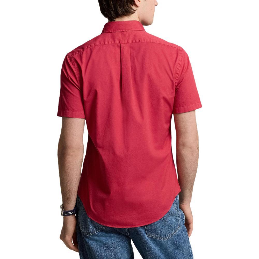 Polo Ralph Lauren Ss24 Pony Logo Embroidered Short Sleeve Shirt Men Shirts 710784554-003