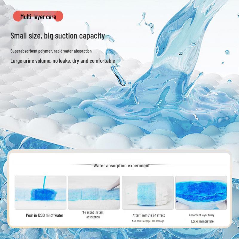 Breathable Waterproof Adult Pull-Up Diapers for Elderly Care