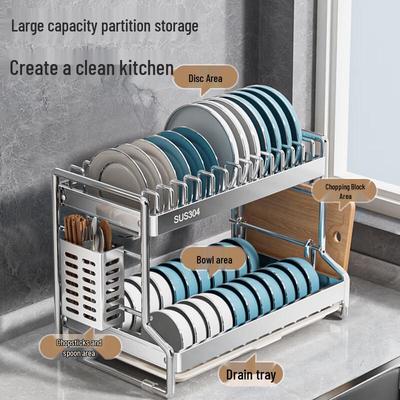 Scolapiatti da Cucina in Acciaio Inossidabile 304