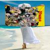Custom Name Ultra-Soft Beach Towel with My Hero Academia Theme,Ideal for Pool - Camping, Diving - Perfect Travel Essential, Vibrant Beach Towel.