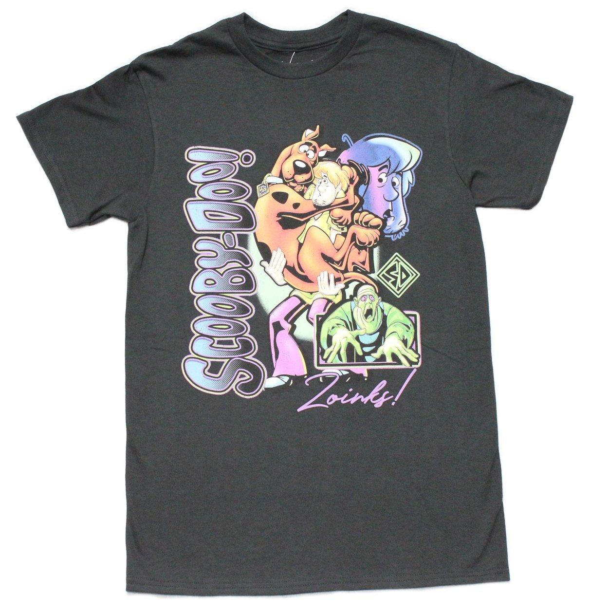 Scooby Doo New Adult T-shirt Shaggy Holding Scooby Doo Zoinks! XXXXL