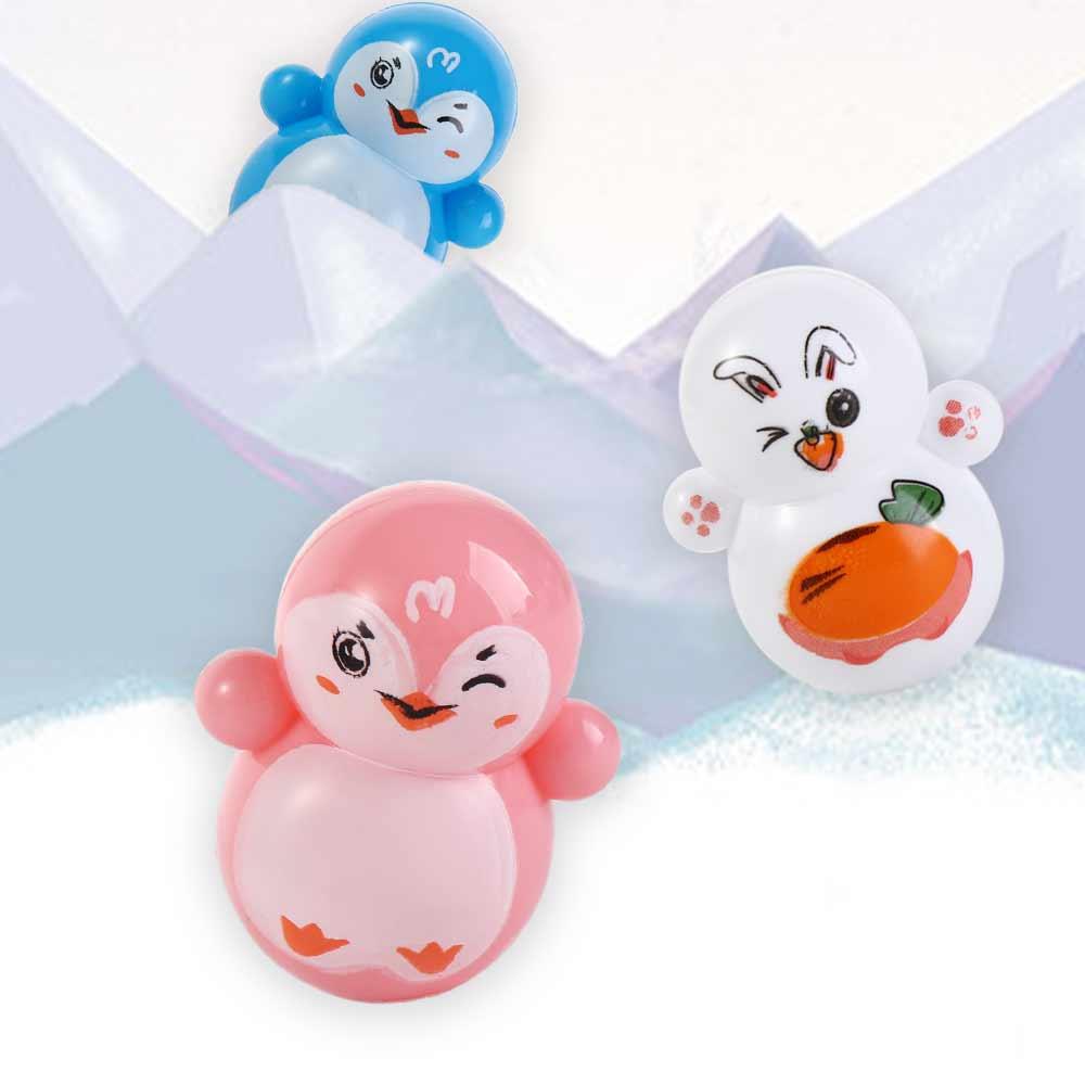 Dekoracja Wnętrz Zabawka Biurkowa Ozdoby Świąteczne Bałwanek Wypadający Pingwin Wypadający Mini Wypadający