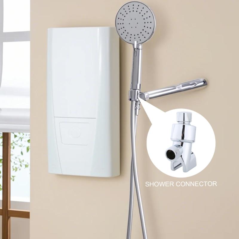 Adjustable Shower Wand Holder Replacement Shower Arm Mount Shower Head Holder for Handheld Shower Head Enduring